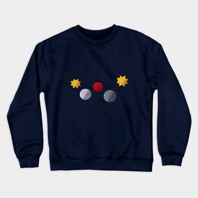 Christmas Ornaments Crewneck Sweatshirt by SandraKC